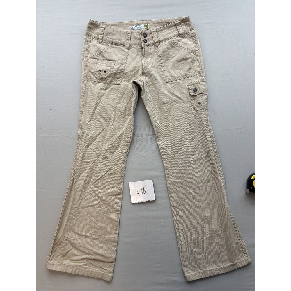 Old Navy Women's Beige Boot Cut Pants
